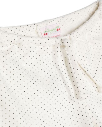 Bonpoint Polka-Dot Cotton Pajama Set