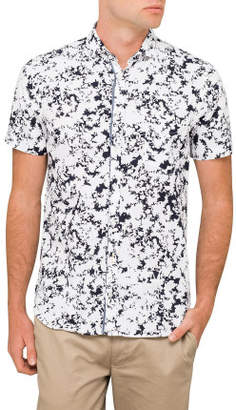 BOSS ORANGE Ss Floral Print Shirt