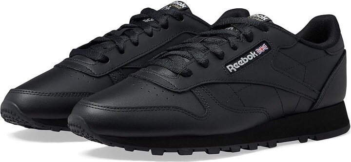 Reebok Classic Leather (Black/Pure Grey) Women's Classic Shoes - ShopStyle