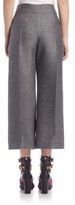 Thumbnail for your product : Lanvin Cropped Wool Blend Trousers