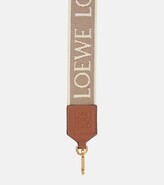 Thumbnail for your product : Loewe Anagram jacquard bag strap