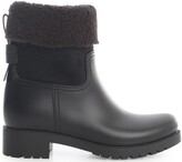 Thumbnail for your product : See by Chloe Fur-Trimmed Ankle Boots