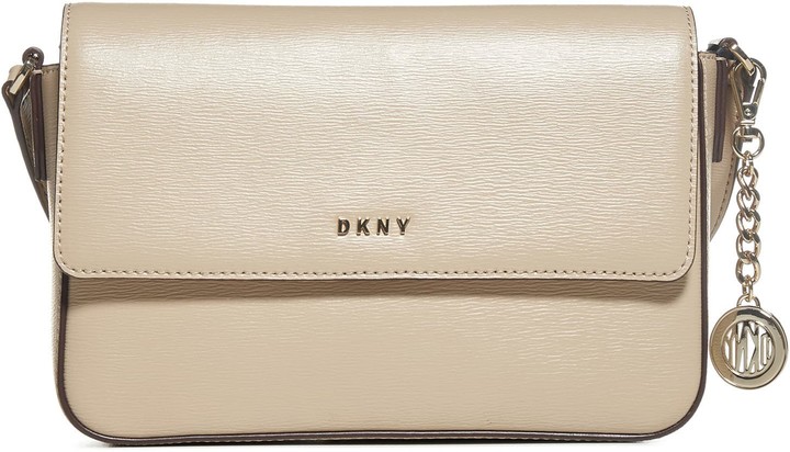 dkny beige purse