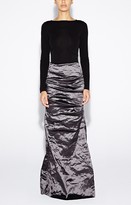 Thumbnail for your product : Nicole Miller Ivy Techno Metal Combo Gown