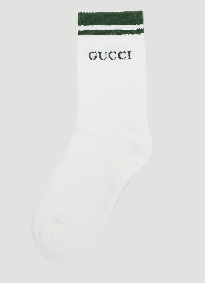 black white gucci socks