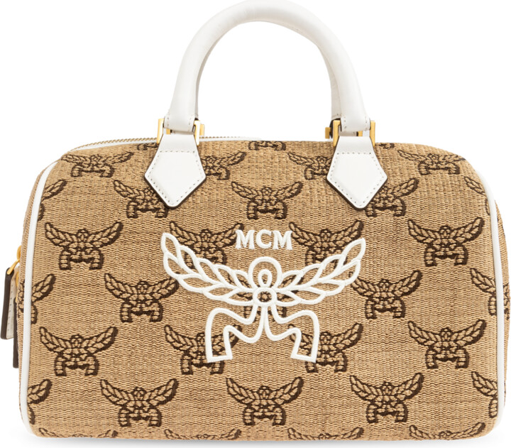 MCM Handbag, , - Beige