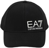 Thumbnail for your product : EA7 Emporio Armani Logo cotton canvas cap