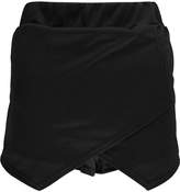 Thumbnail for your product : boohoo Wendy Wrap Front Ponte Skort