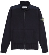 Thumbnail for your product : Stone Island Soft Zip Sweater with Shoulder Detail