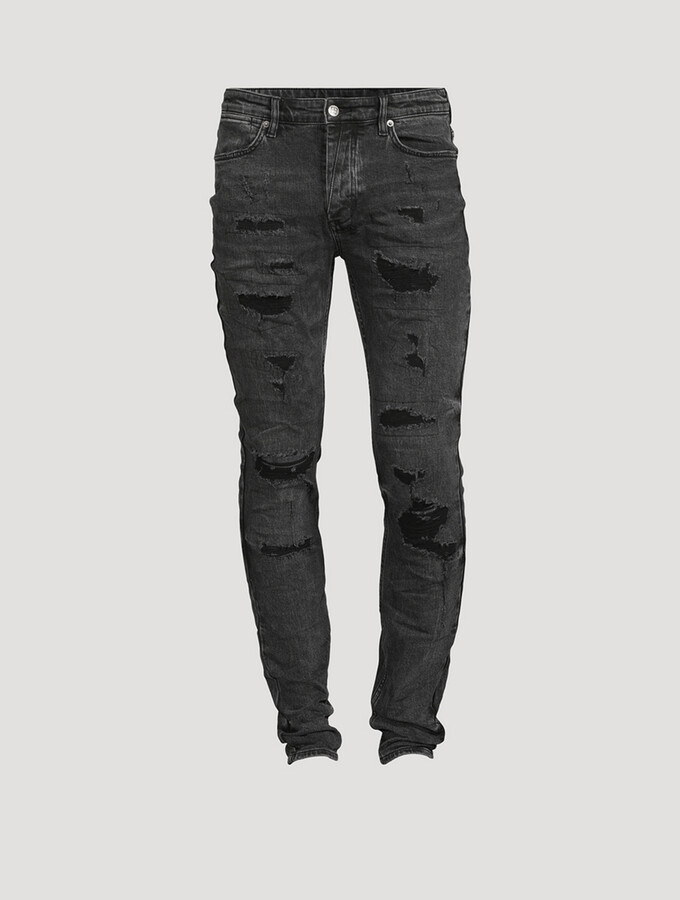 Mens Black Stretch Skinny Jeans ShopStyle CA