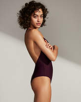 Thumbnail for your product : Express Strappy One Shoulder One-Piece Swimsuit