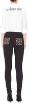 Thumbnail for your product : Alice + Olivia Women's Jane Ripped Embellished Pocket Skinny Jeans