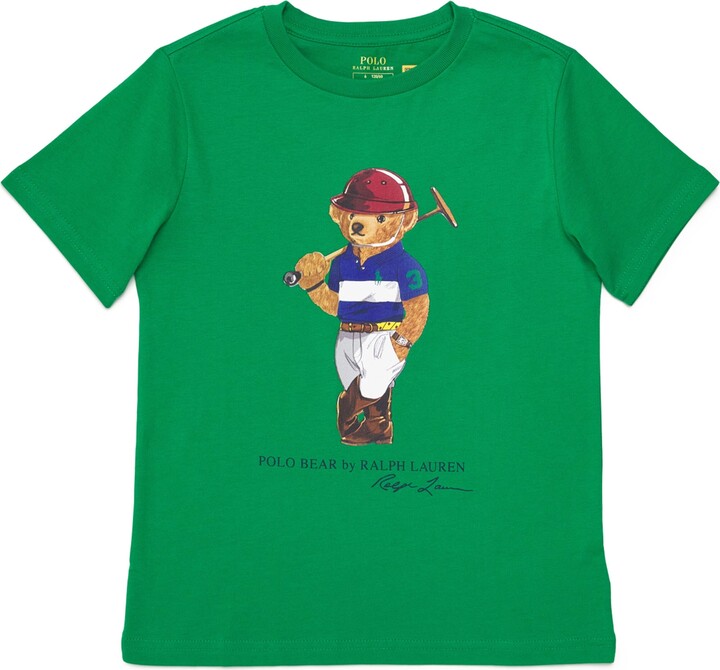 Ralph Lauren Kids Cotton Polo Bear T-Shirt