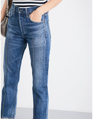 Citizens of Humanity Gia straight cropped high-rise jeans