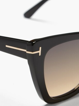 Tom Ford Eyewear - Poppy Cat-eye Acetate Sunglasses - Black