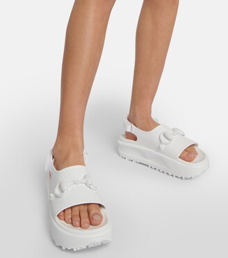 Gucci Horsebit rubber platform sandals - ShopStyle