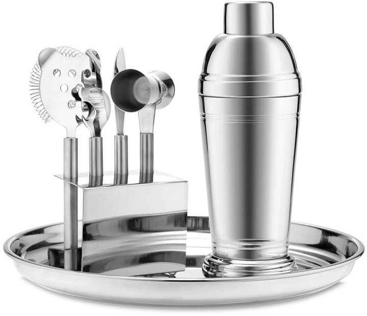 Martha Stewart Collection Barware, Stainless 7Piece Bar Tool Kit