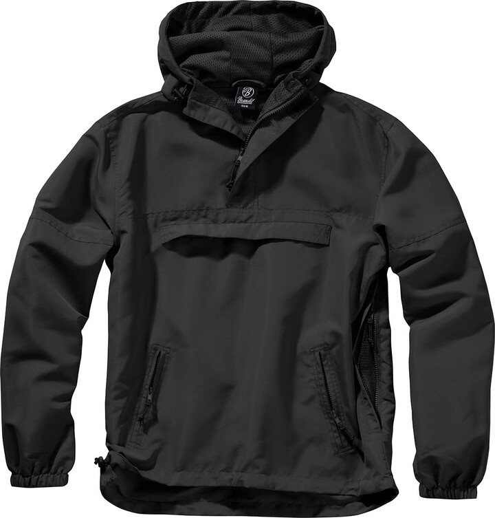 COOZO Mens Summer Windbreaker Black L ShopStyle Outerwear