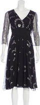 Thumbnail for your product : Temperley London Silk Printed Dress
