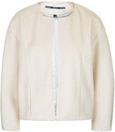Thumbnail for your product : Topshop Premium textured ovoid jacket