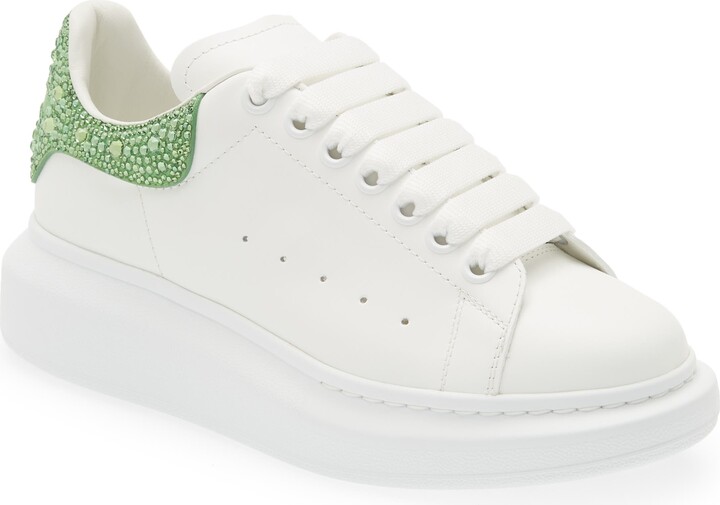Alexander McQueen Oversized Crystal Accented Sneaker - ShopStyle