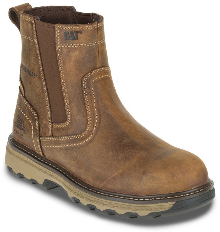 Caterpillar Pelton Steel Toe Work Boot ShopStyle Men's Fashion