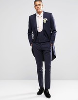 Thumbnail for your product : Selected Skinny Morning Wedding Vest with Stretch