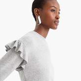 Thumbnail for your product : J.Crew Supersoft top with ruffles