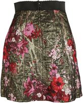 Thumbnail for your product : Dolce & Gabbana Jacquard A-Line Mini Skirt