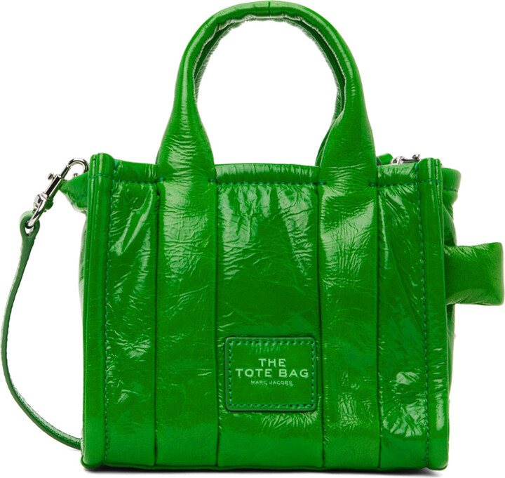 Marc Jacobs Green 'The Studded Snapshot' Bag - ShopStyle