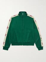 Thumbnail for your product : KAPITAL Webbing-Trimmed Jersey Track Jacket