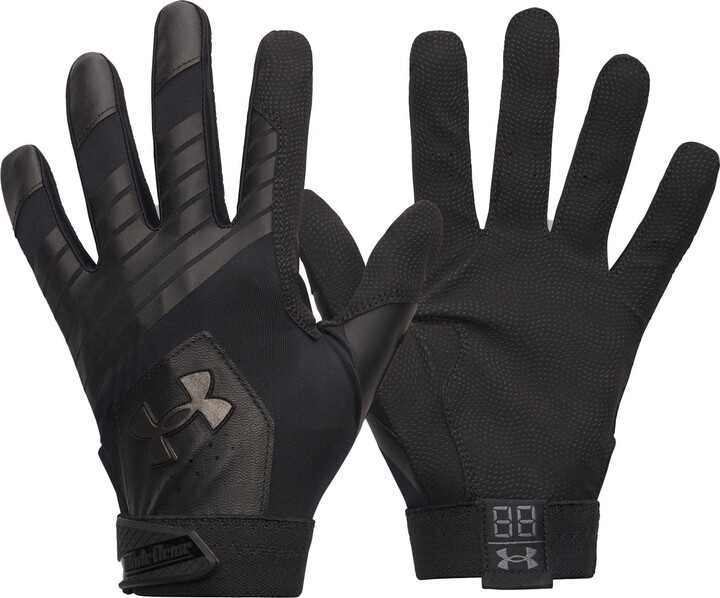 Under Armour Adult Clean Up Batting Gloves, Men's, XL, Horizon Blue/White