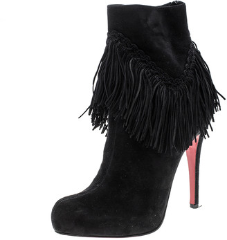 louboutin platform ankle boots