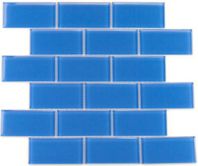 Torch Song 2'' W x 4'' L Glass Tile Mosaic Sheet