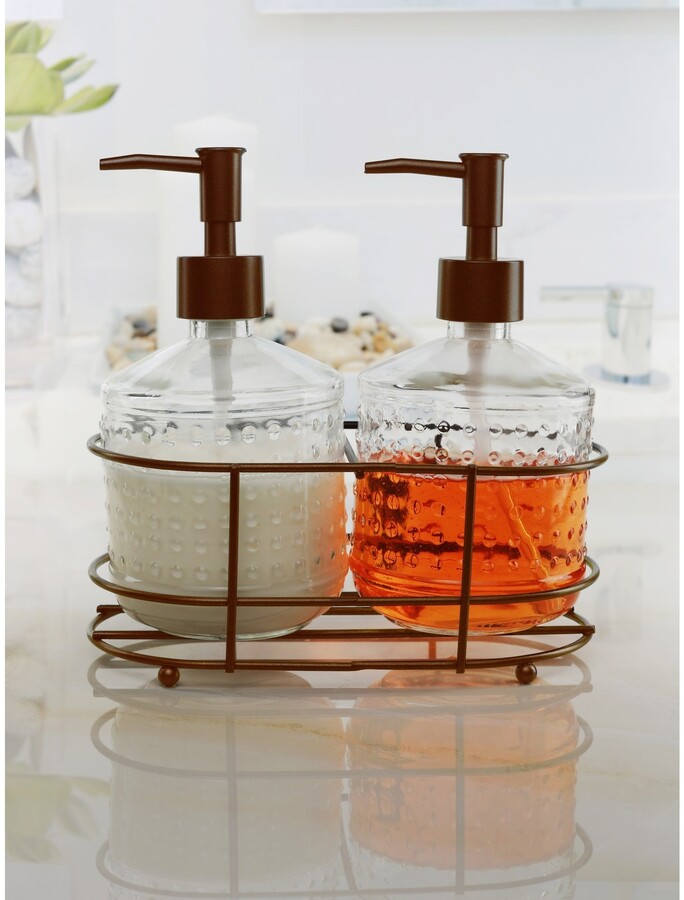 Glass Bathroom Accessories Sets | ShopStyle