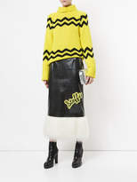 Thumbnail for your product : G.V.G.V. faux leather midi skirt