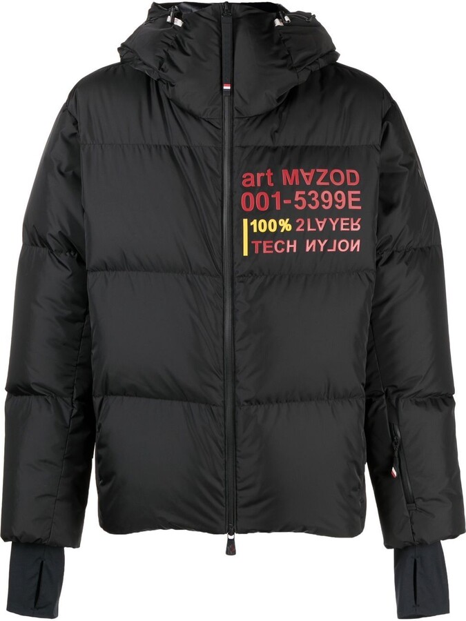 MONCLER GRENOBLE Mazod logo-print puffer jacket - ShopStyle