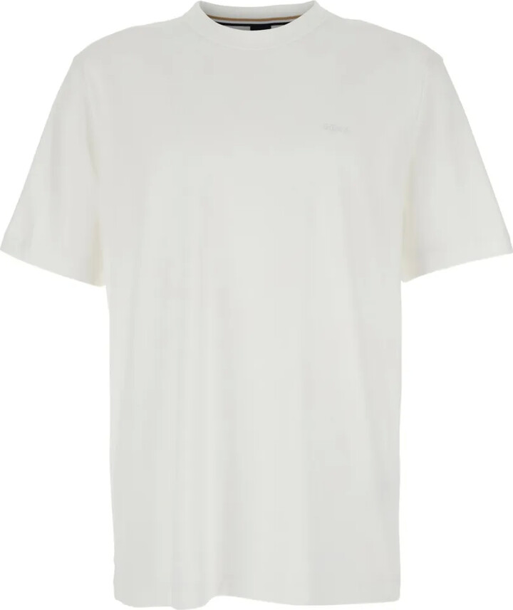 HUGO BOSS logo-embroidered T-shirt