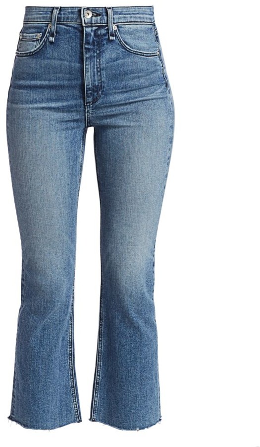 nina high rise ankle flare