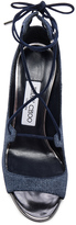 Thumbnail for your product : Jimmy Choo Leather Vernie Heels
