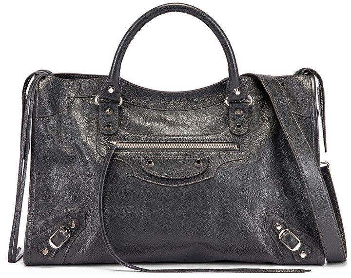 balenciaga classic city bag grey