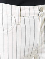 Thumbnail for your product : Citizens of Humanity pinstripe high rise cropped jeans
