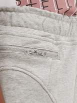 Thumbnail for your product : adidas by Stella McCartney Athletics Zipped-pocket Cotton Shorts - Womens - Grey