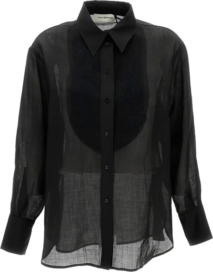 True Royal Embroidered Shirt