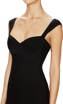 Thumbnail for your product : Herve Leger Abrielle Sweetheart Sheath Dress