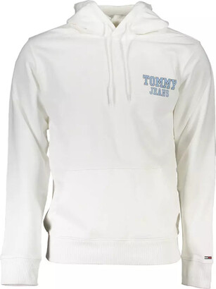 Tommy Hilfiger White Cotton Men's Sweater - ShopStyle