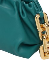 Thumbnail for your product : Bottega Veneta Metal Chain Leather Shoulder Bag