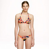 Thumbnail for your product : J.Crew Hibiscus floral sculpted halter top
