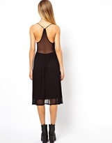Thumbnail for your product : ASOS Smock Dress With Mesh