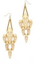 Thumbnail for your product : Jules Smith Designs Geometric Chandelier Earrings